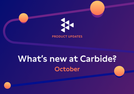 What’s new at Carbide? October Product Updates